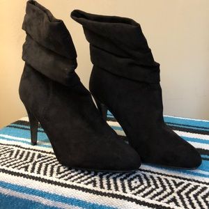 Slouchy Heeled Booties